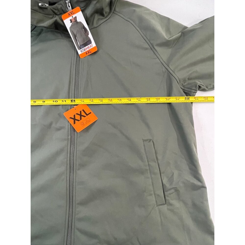 32 Degrees Heat NWT Women's Fleeced Line Hooded Full Zip Softshell Jacket, XXL - Picture 11 of 14